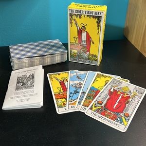 2007 78 Card Rider-Waite Tarot Deck